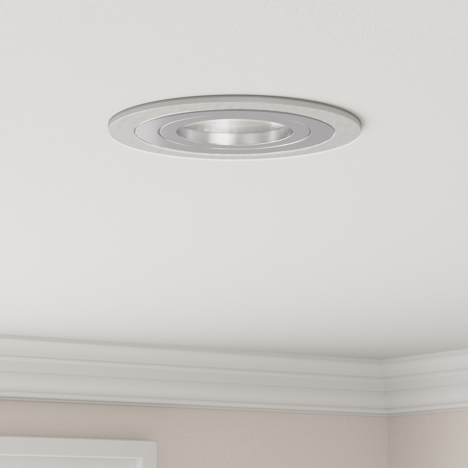 Spotlights Con I Riflettori 6 Pcs Argento 9 X 9 X Cm Alluminio