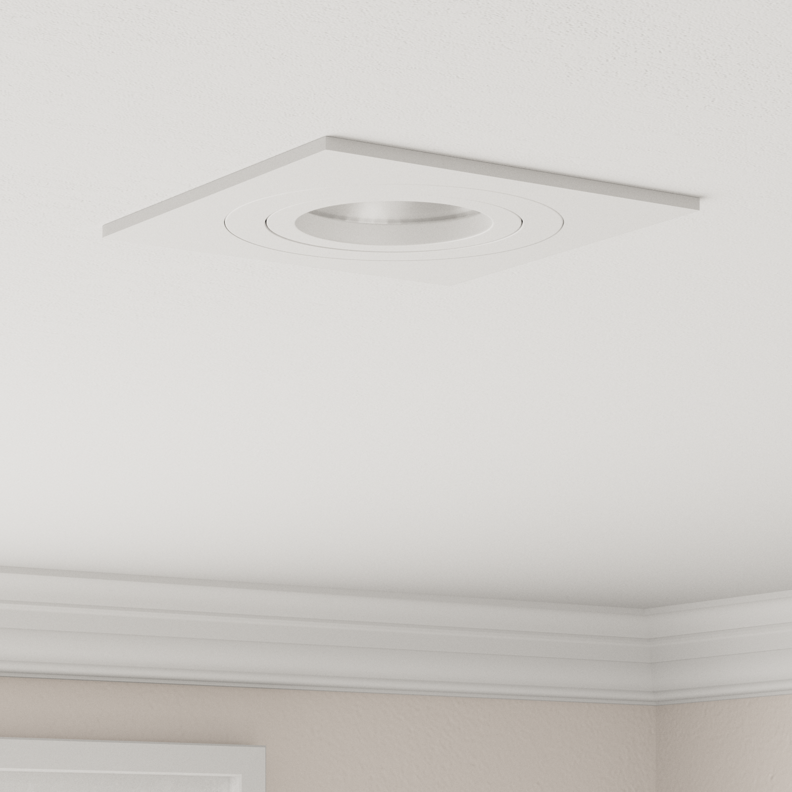 Spotlights Con I Riflettori 6 Pcs Bianco 9 X 9 X Cm Alluminio