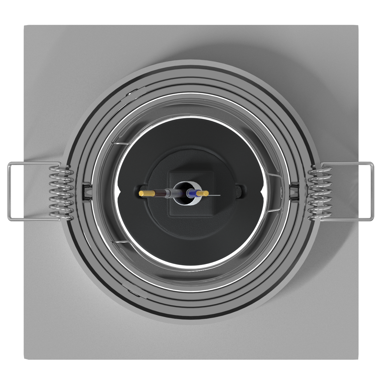 Spotlights Con I Riflettori 6 Pcs Argento 9 X 9 X Cm Alluminio - Image 6