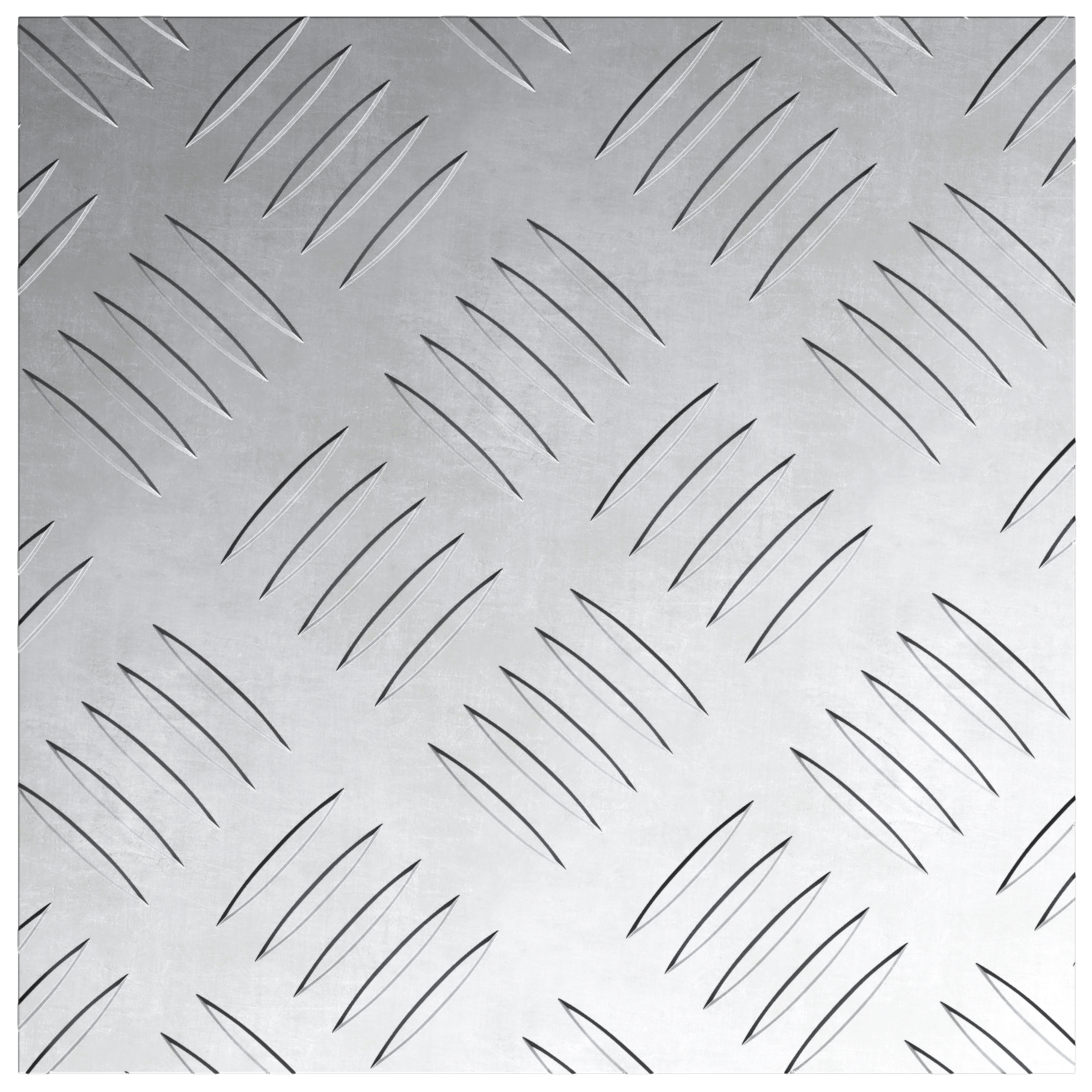 Dischi Quadrati 4 Pcs Argento 20 X 20 Cm Alluminio - Image 5