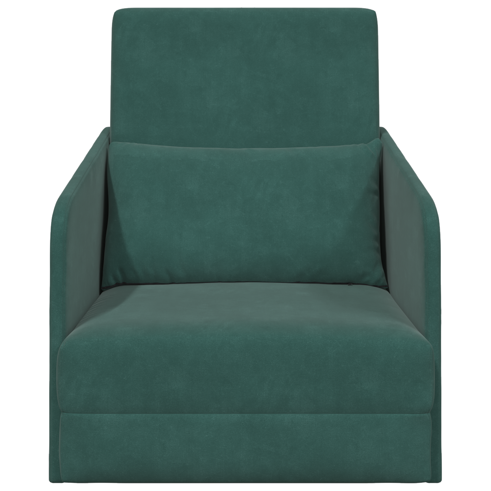 Divano Letto Verde Scuro 65 X 80 X 83 Cm Velluto - Image 5