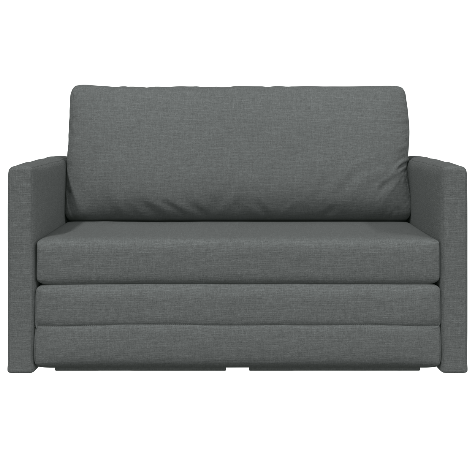 Divano Letto Grigio Scuro 124 X 71 X 78 Cm Velluto - Image 6