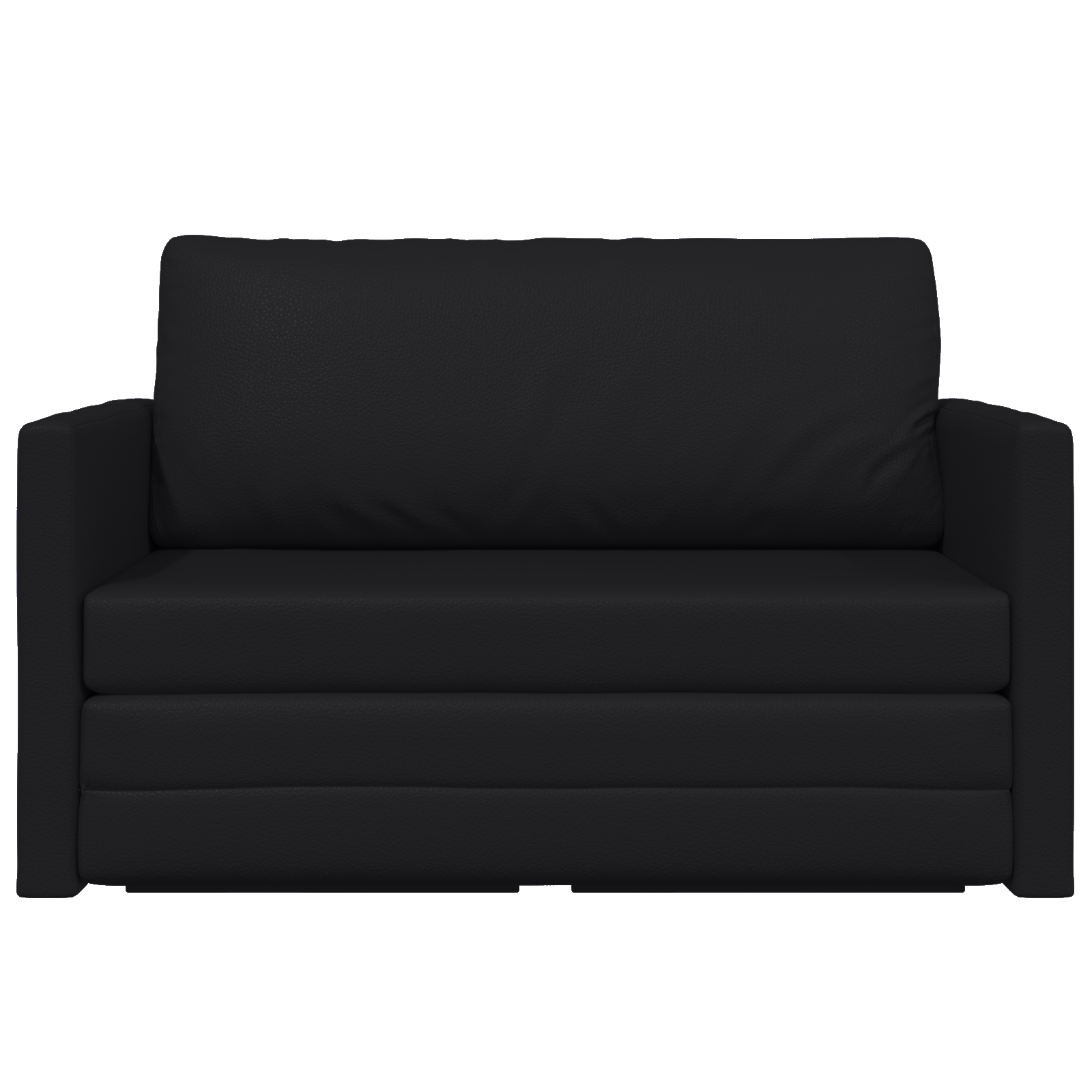 Divano Letto Nero 124 X 71 X 78 Cm Velluto - Image 6