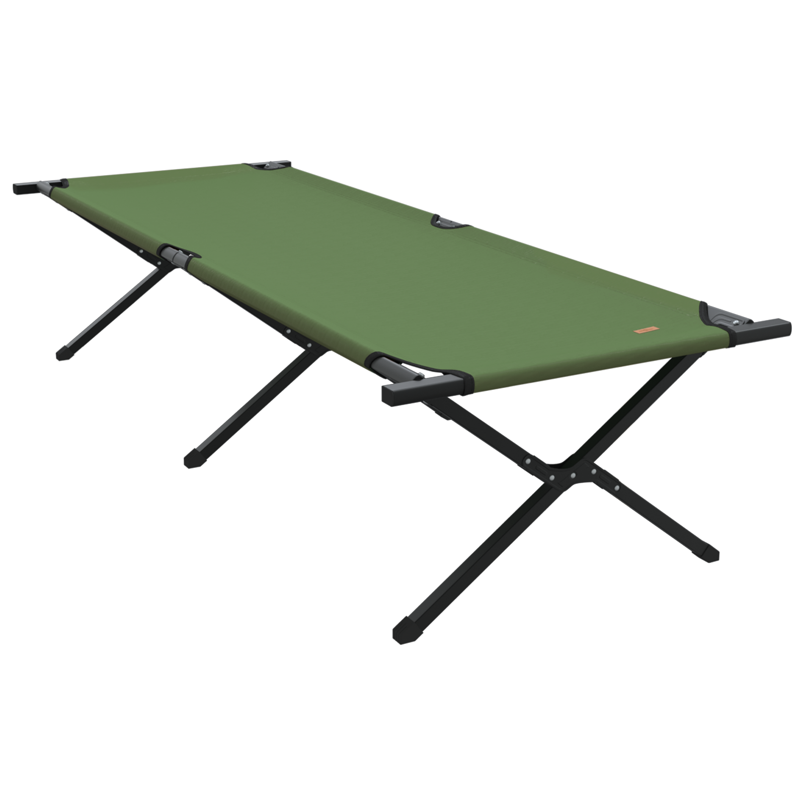 Letto Da Campeggio Pieghevole Amy Gialla Tessuto Oxford - Image 3