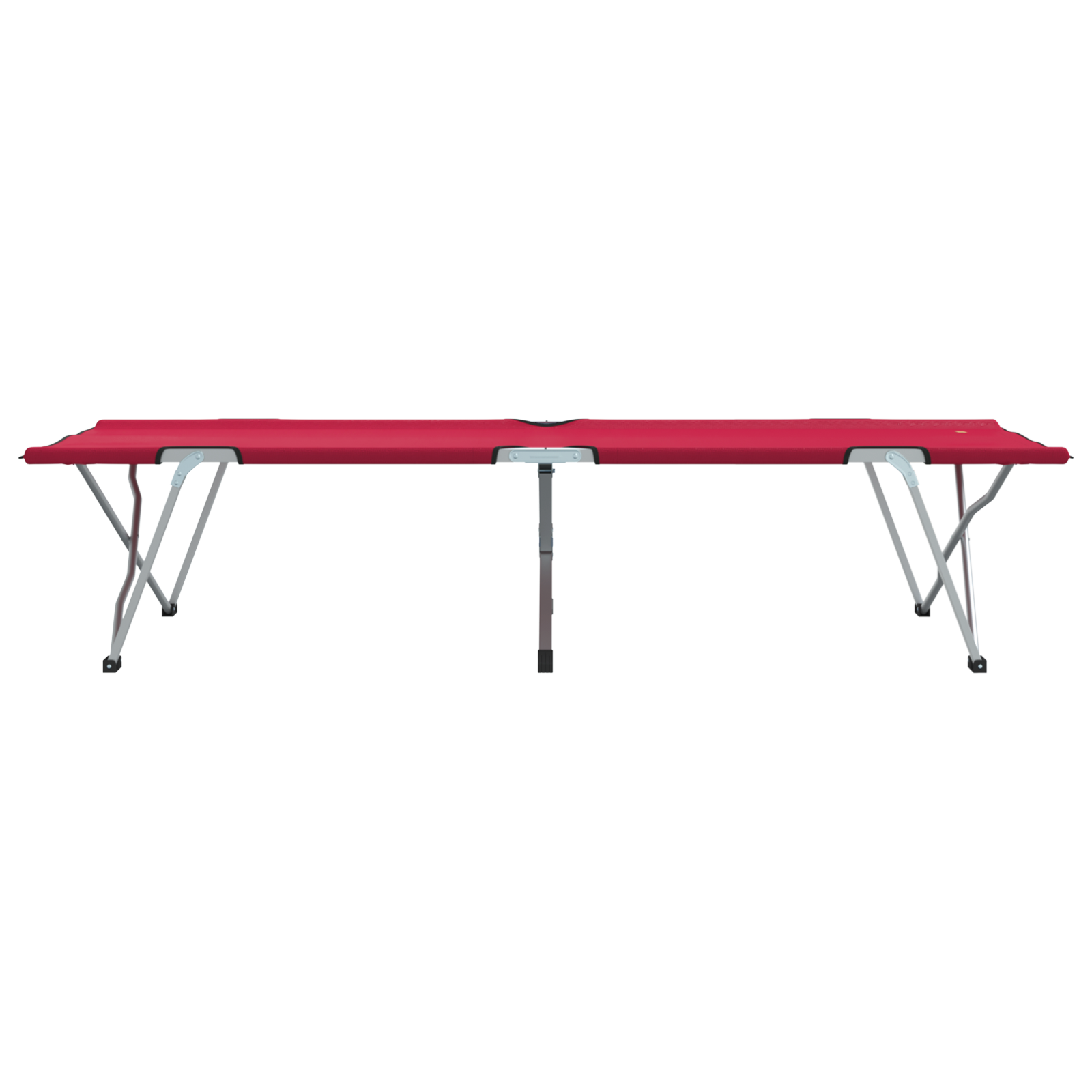 Letto Da Campeggio Pieghevole 2 Pcs Rosso 62 X 194 X 42 cm - Image 6