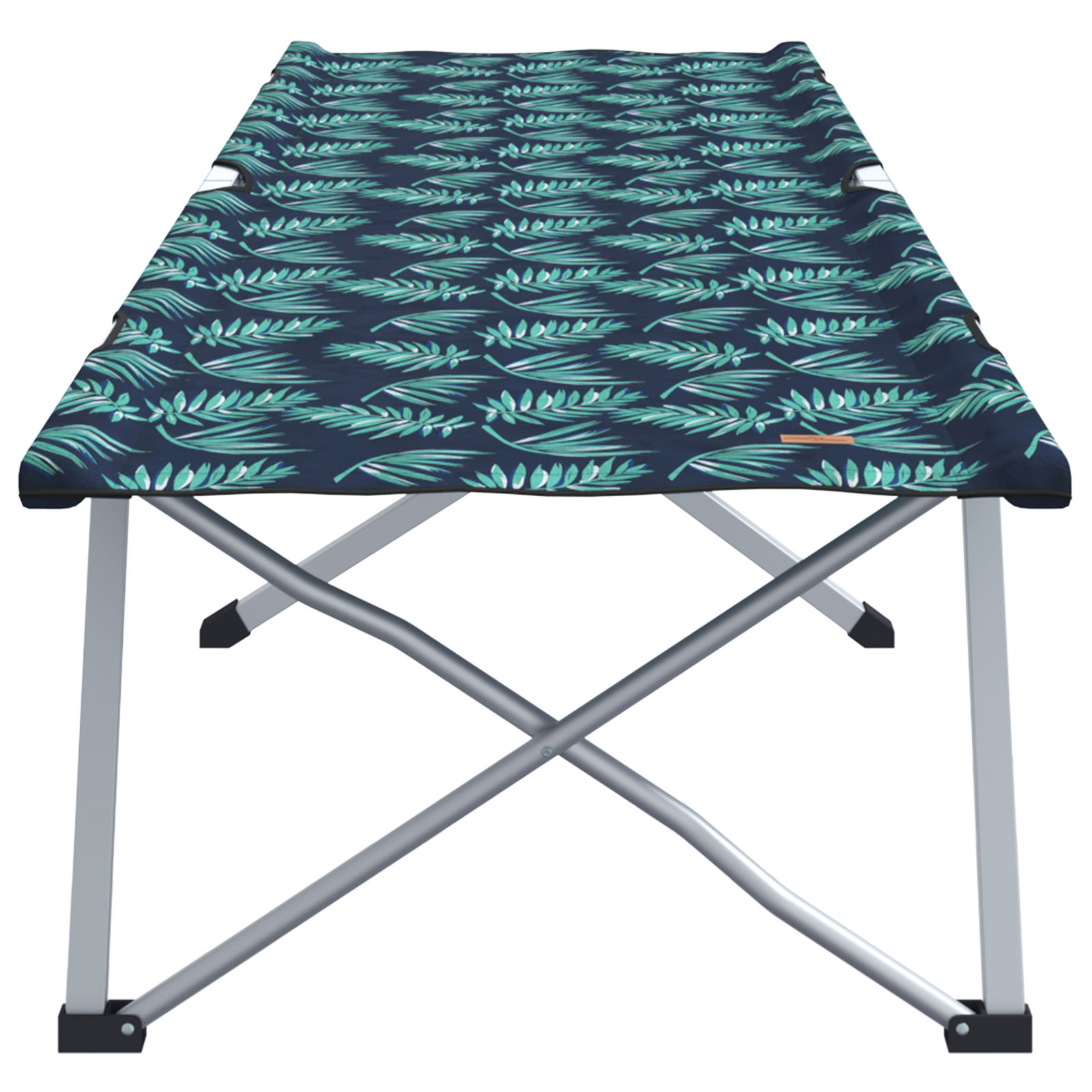 Letto Da Campeggio Pieghevole 2 Pcs Motivo A Foglia - Image 4