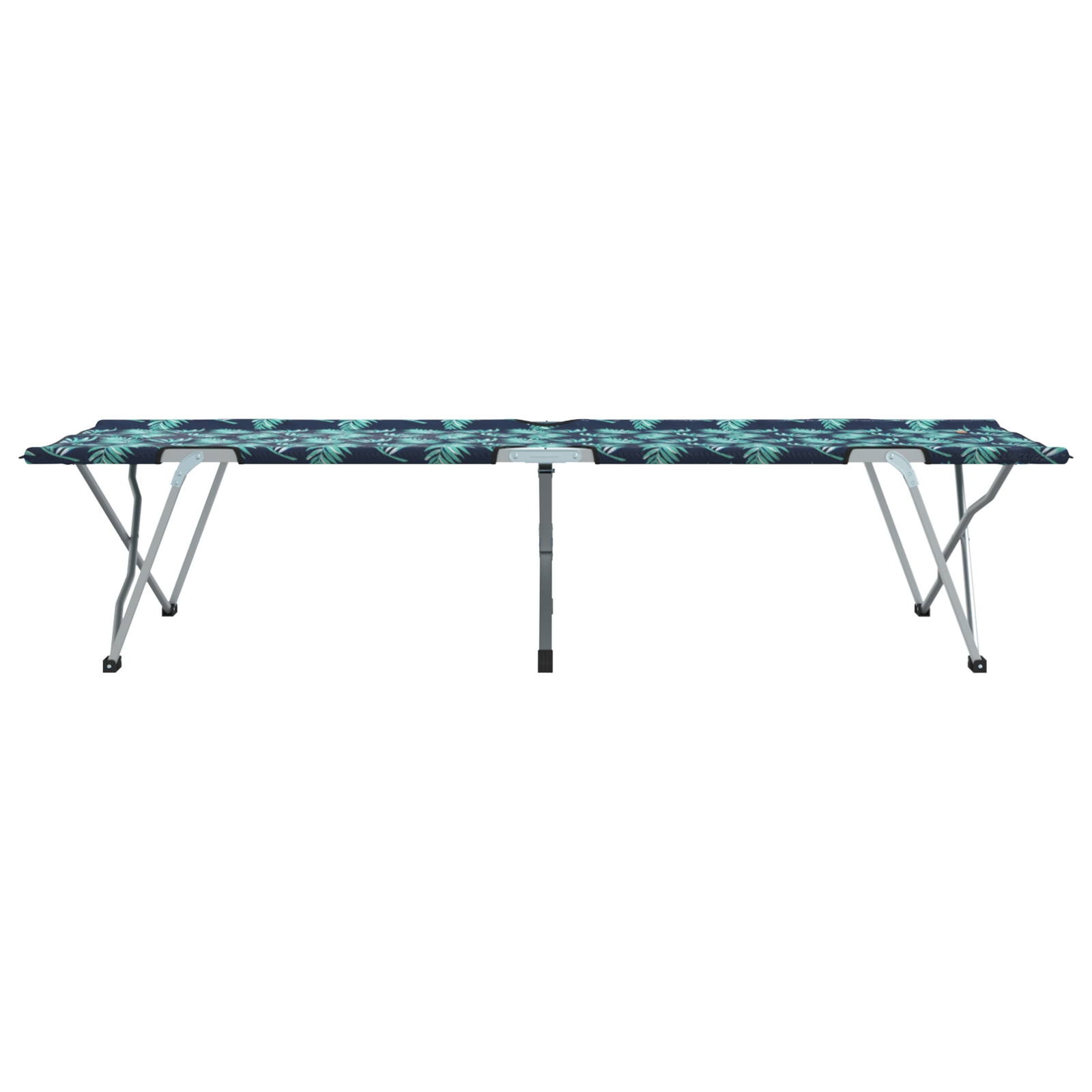 Letto Da Campeggio Pieghevole 2 Pcs Motivo A Foglia - Image 6
