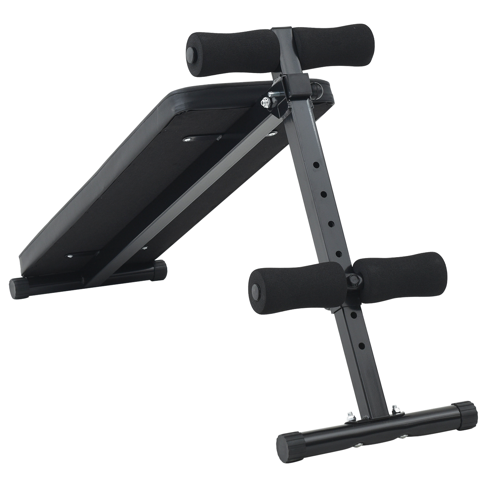 Panca Per Addominali Nero 124 X 33.5 X 55 cm - Image 3