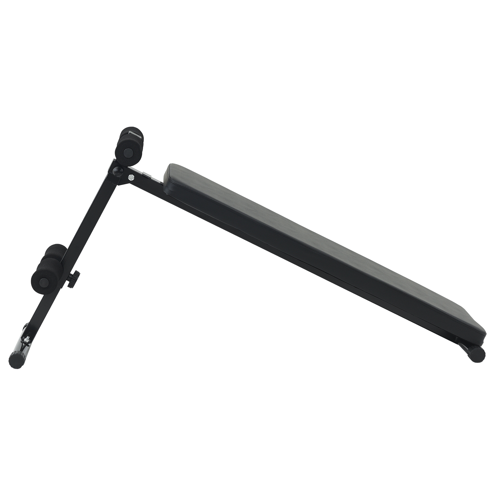 Panca Per Addominali Nero 124 X 33.5 X 55 cm - Image 5