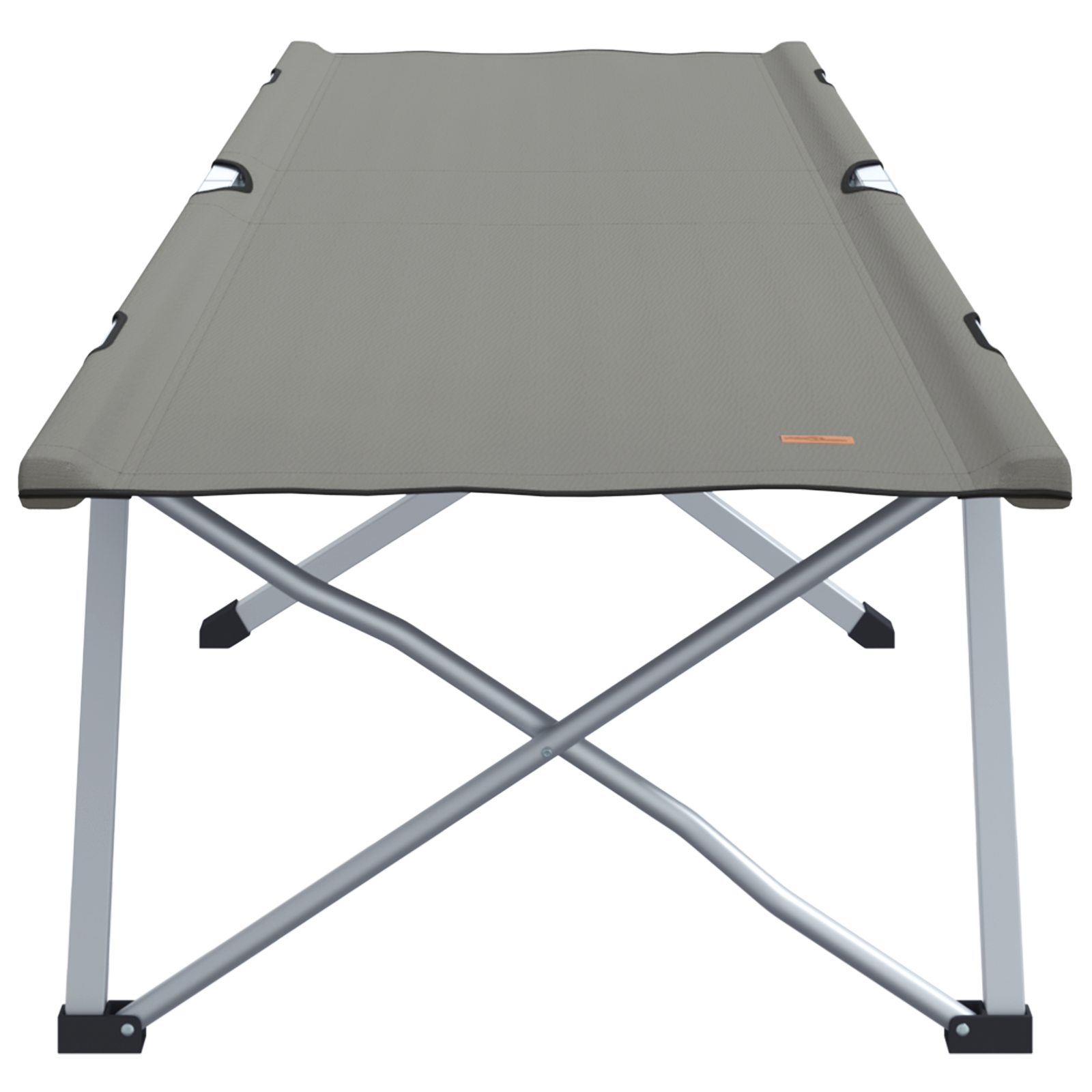 Letto Da Campeggio Pieghevole Grigio 62 X 194 X 42 cm - Image 3