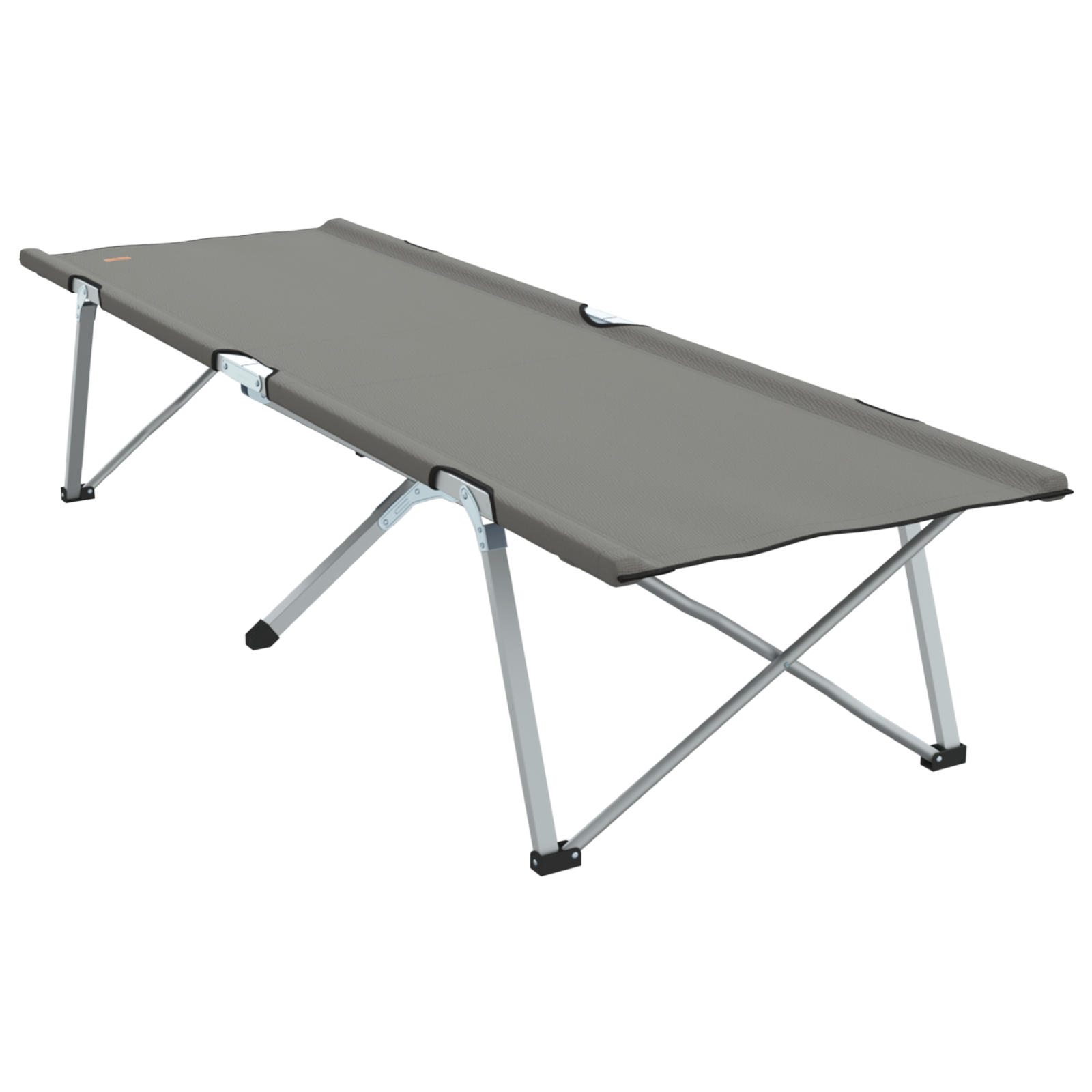 Letto Da Campeggio Pieghevole Grigio 62 X 194 X 42 cm - Image 6