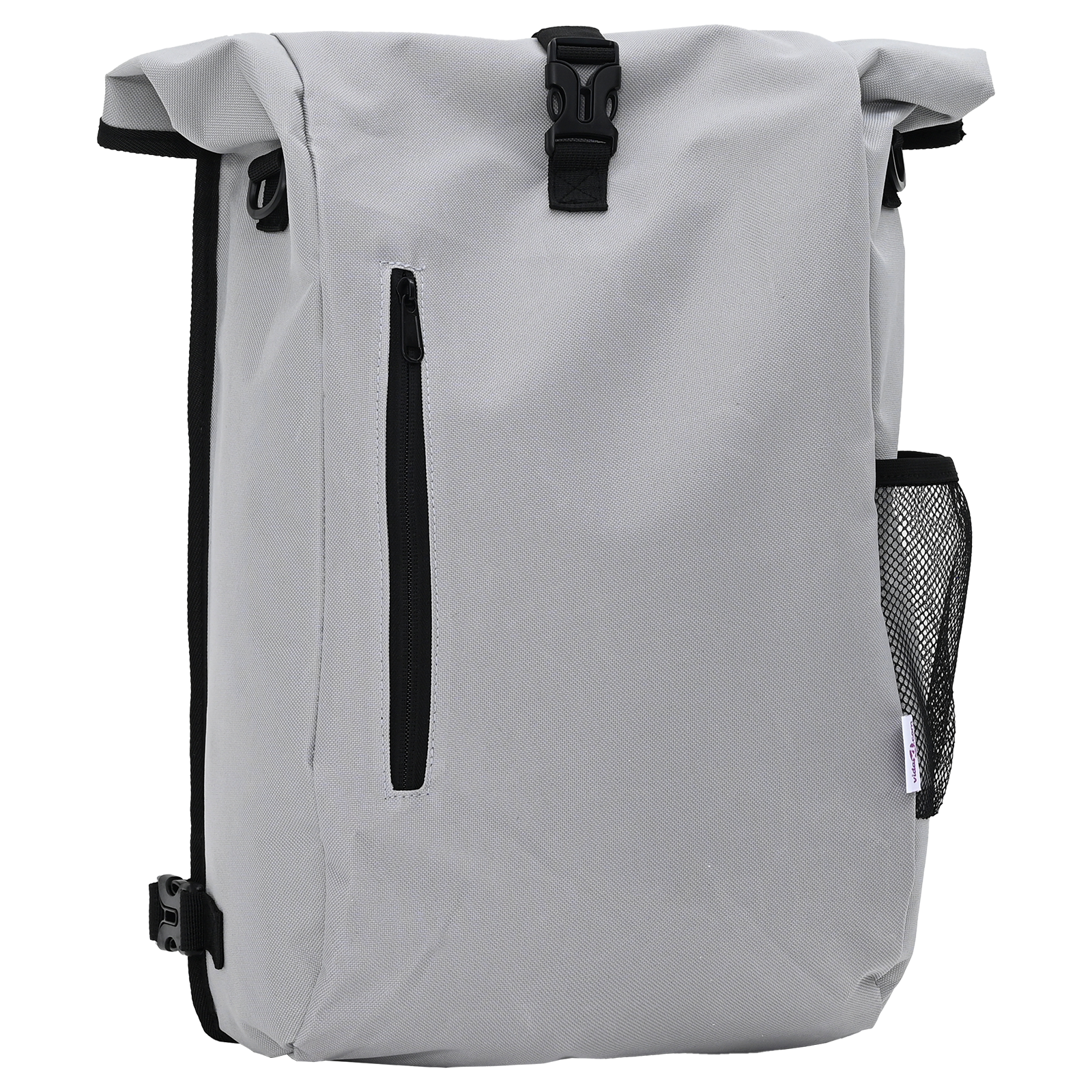 Borsa Per Biciclette Grigio 31 X 13 X 58 Cm Poliestere