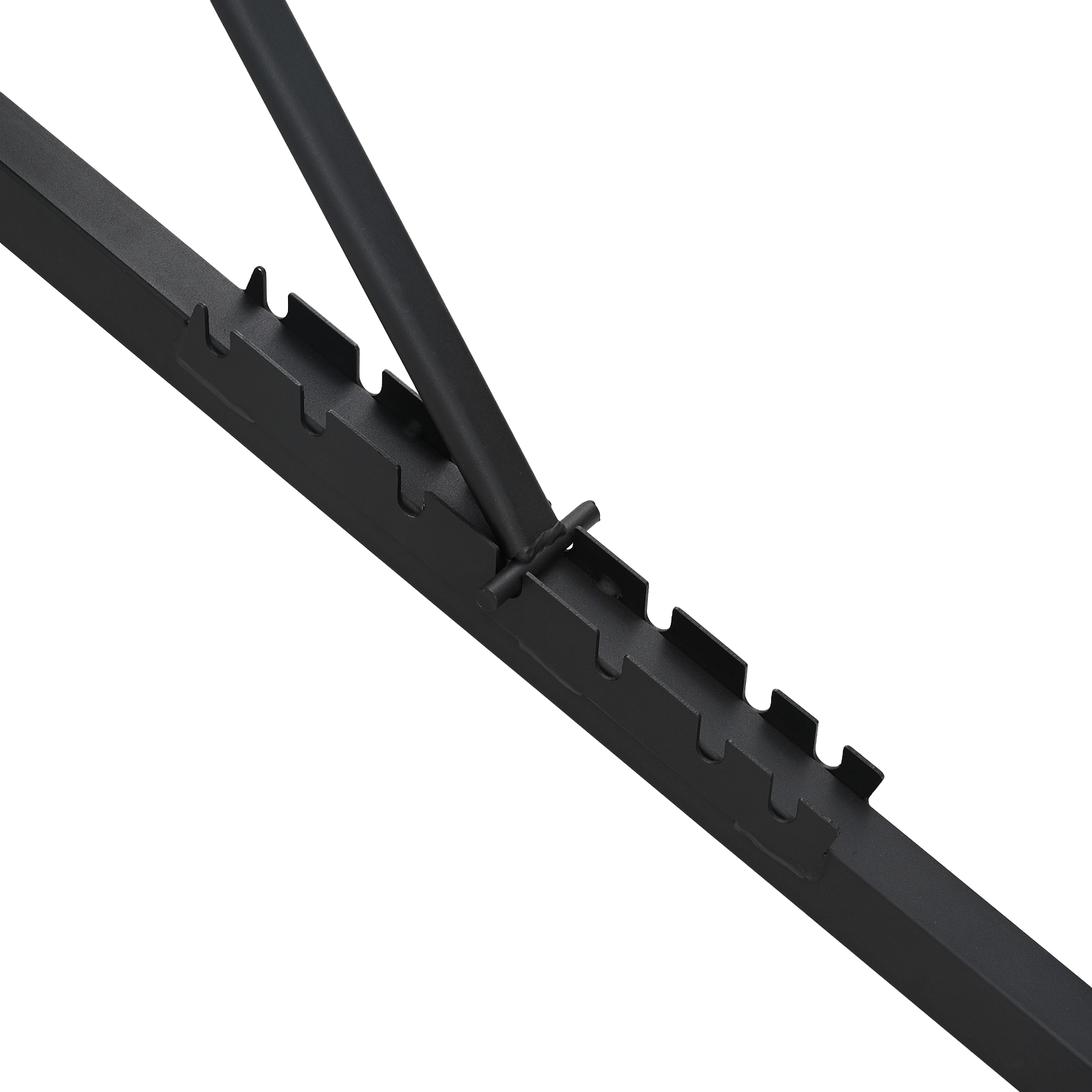 Panca Per Pesi Nero 131 X 41 X 110 Cm Acciaio - Image 5