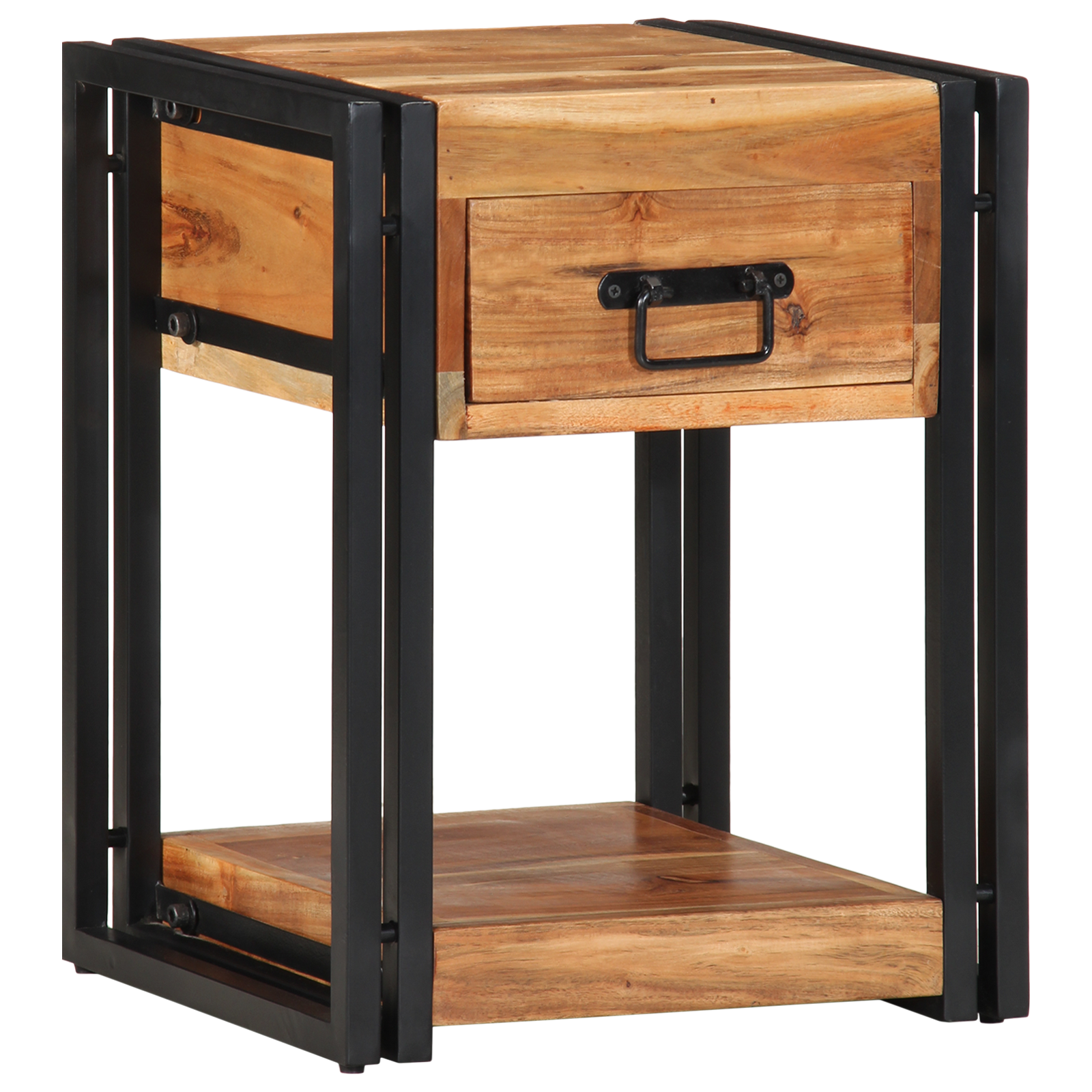 Armadio Da Notte Con Cassetto 2 Pcs Marrone 40 X 35 X 50 cm - Image 3