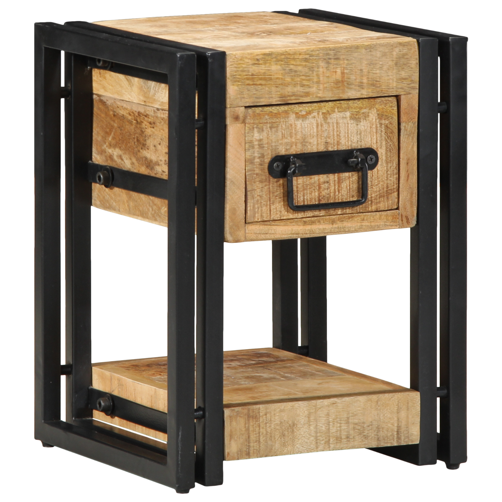 Armadio Da Notte Con Cassetto 2 Pcs Marrone 30 X 30 X 40 cm - Image 3