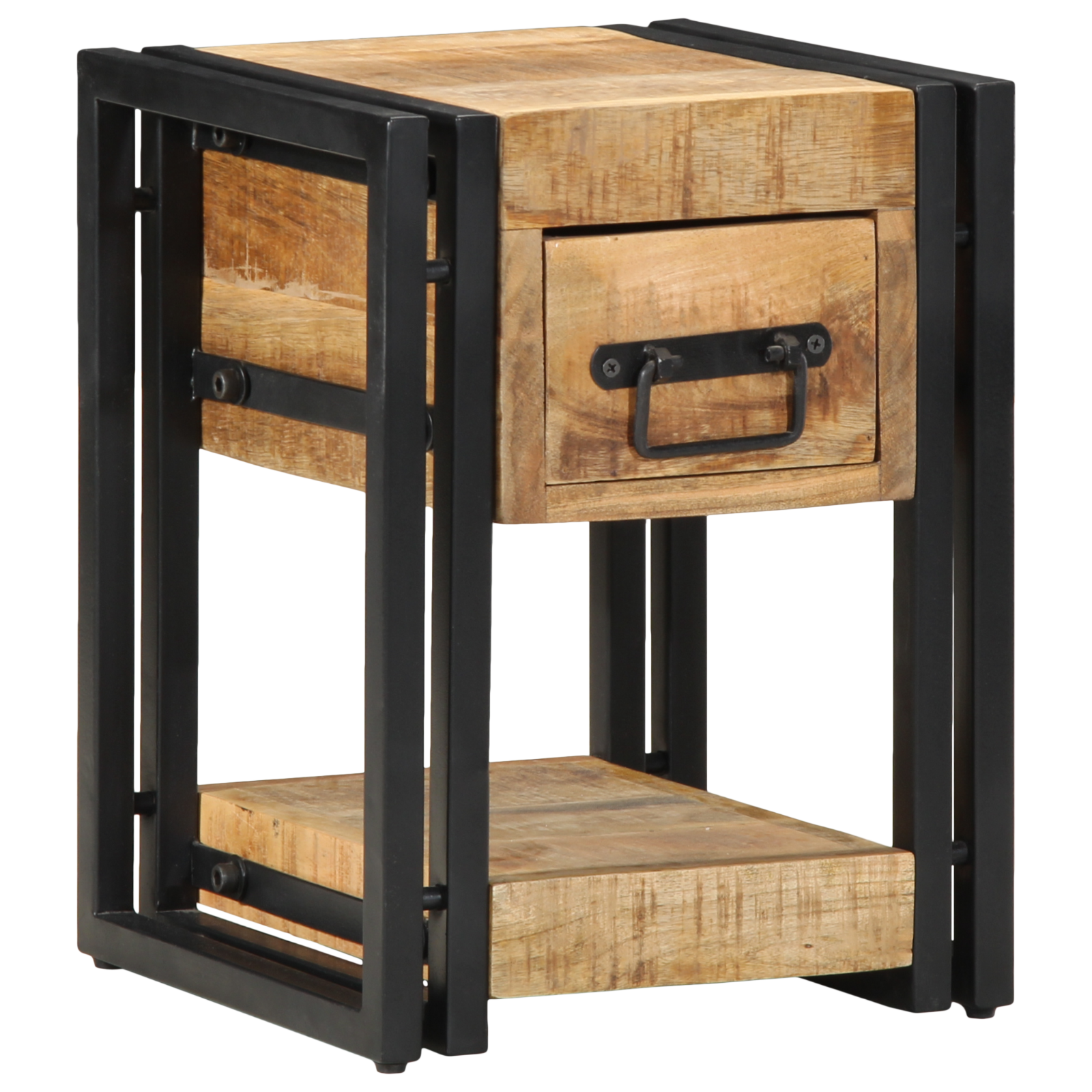 Armadio Da Notte Con Cassetto 2 Pcs Marrone 30 X 30 X 40 cm - Image 4