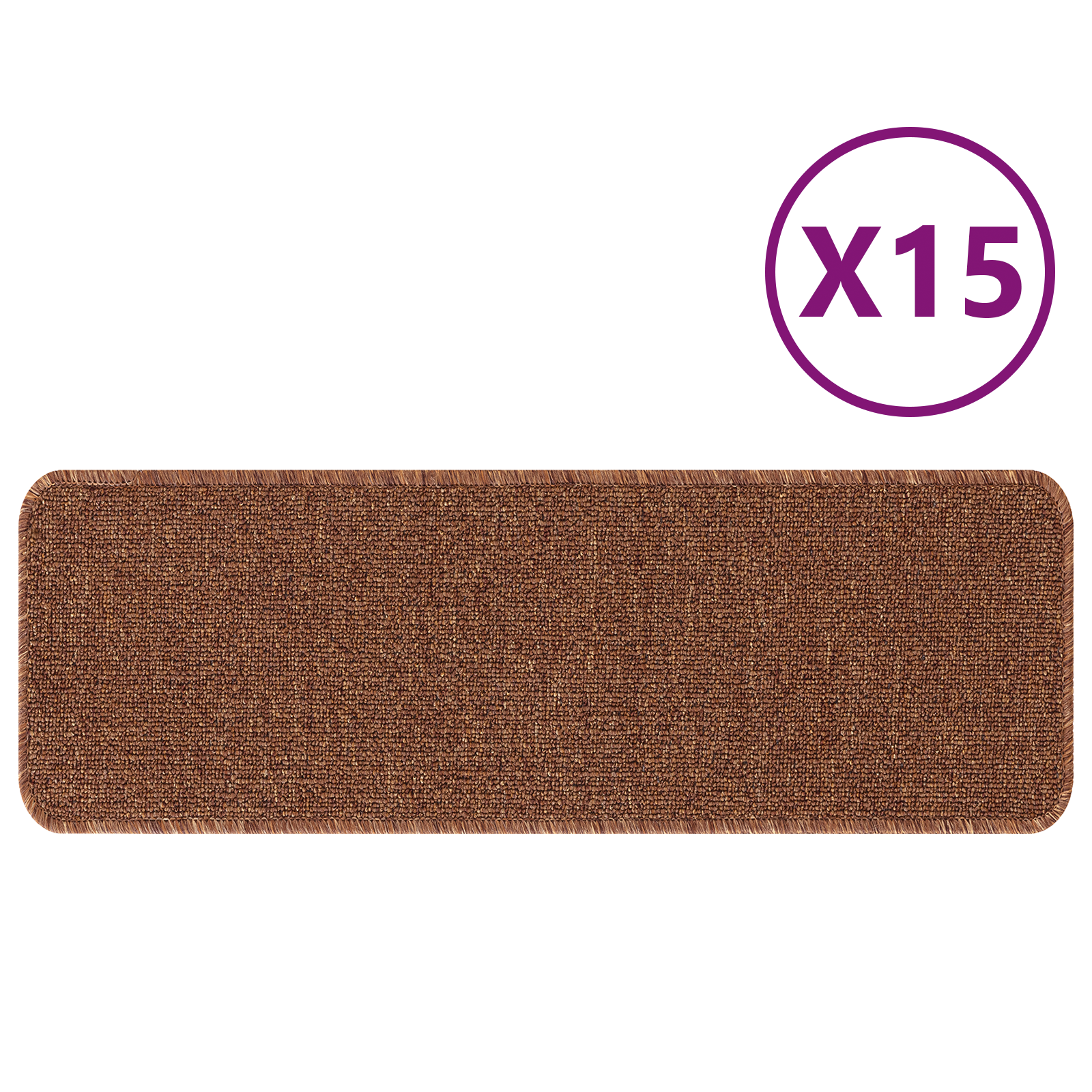 Tappetini Antiscivolo Per Scale 15 Pcs Giallo 60 X 25 Cm pp - Image 3