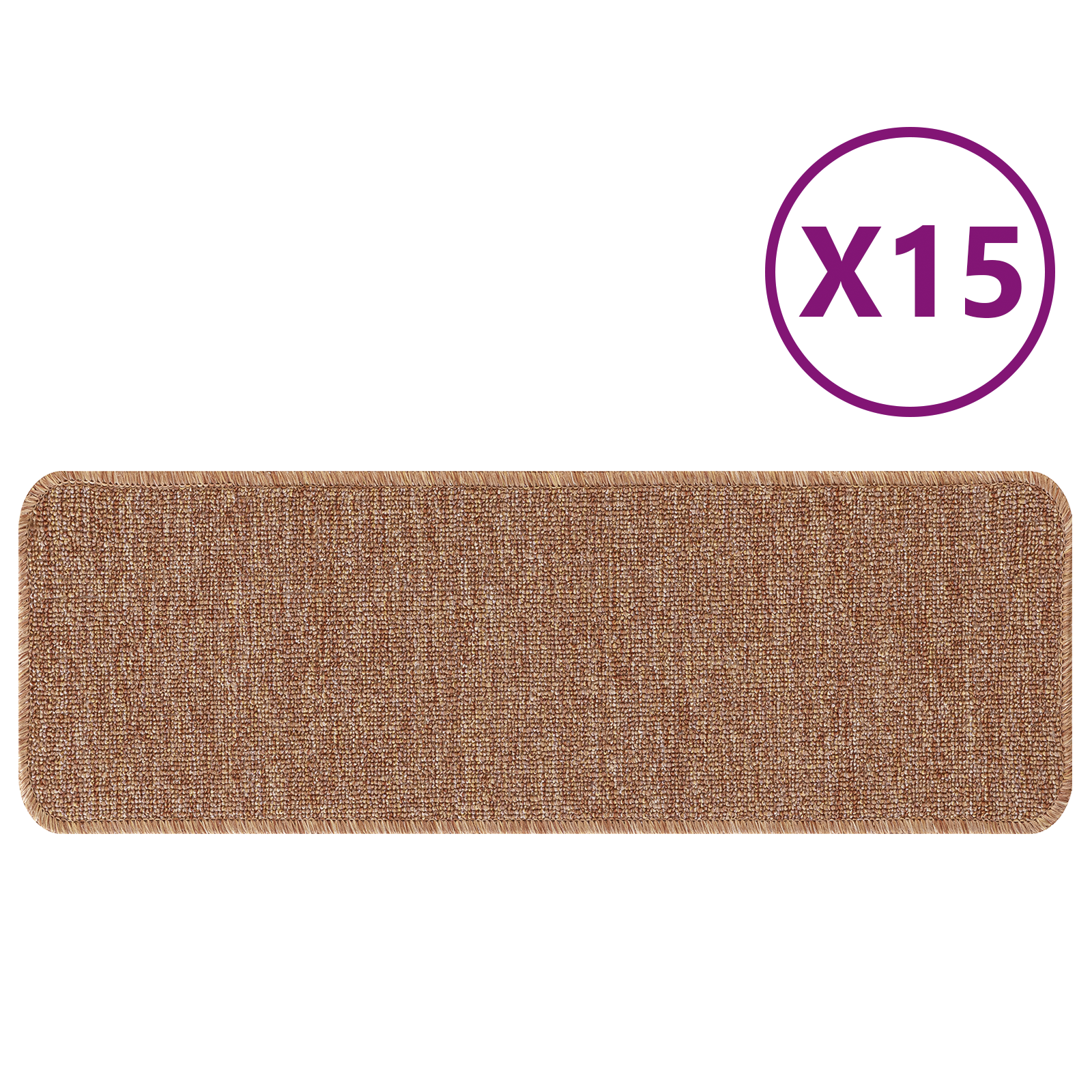 Tappetini Antiscivolo Per Scale 15 Pcs Giallo 60 X 25 Cm pp - Image 3