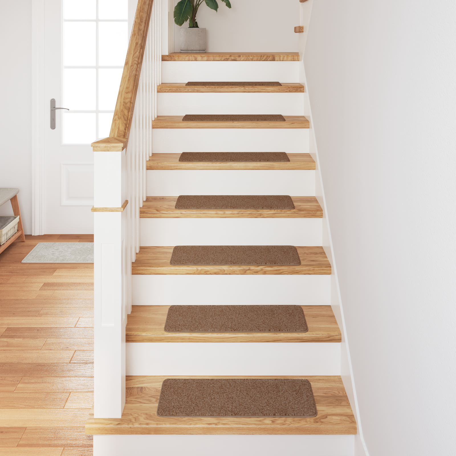 Tappetini Antiscivolo Per Scale 15 Pcs Giallo 60 X 25 Cm pp - Image 4