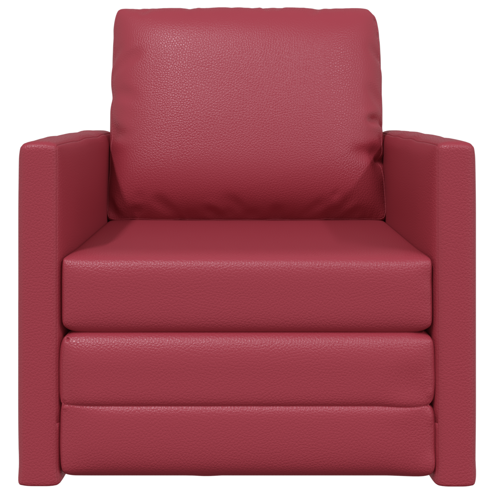 Divano Letto Rosso Vino 74 X 77 X 81 Cm Velluto - Image 5