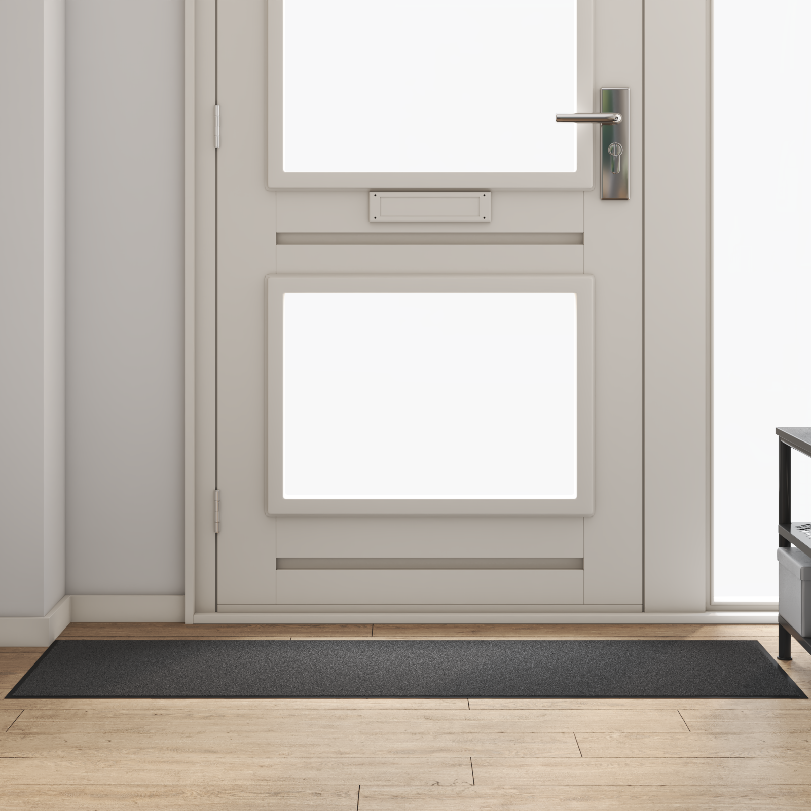 Zerbino Rettangolare Antracite 60x180 cm