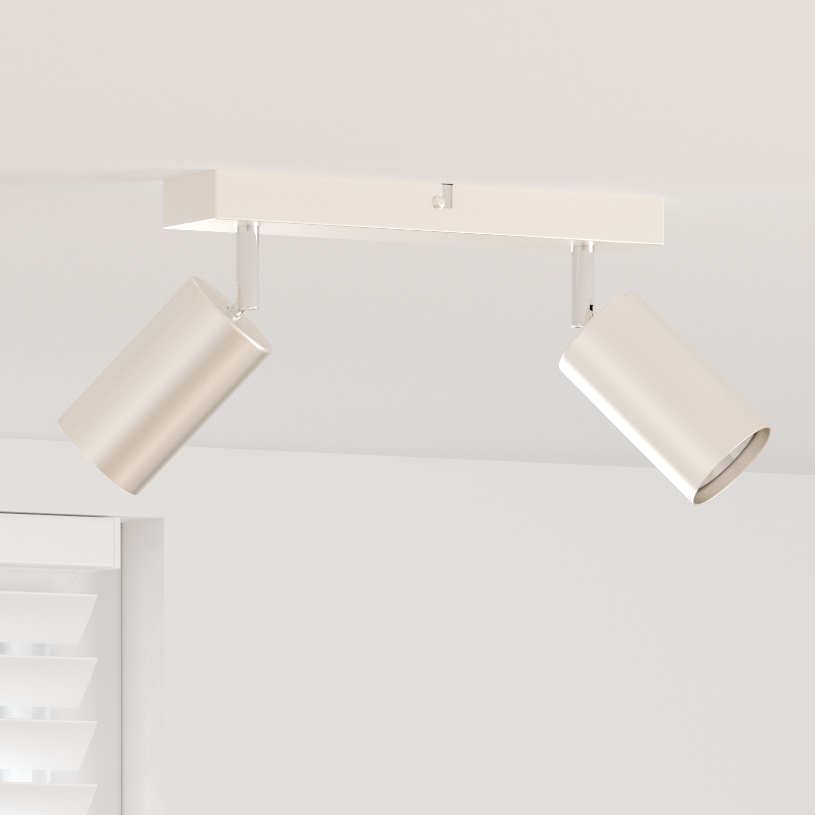 Faretto Da Soffitto Nichel Spazzolato 26 X 5.5 X 16.5 cm