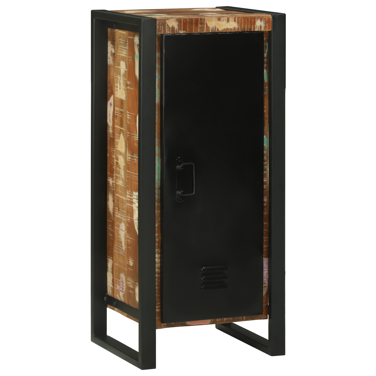 Armadio Da Bagno 40x35x90 Cm In Legno Massiccio Riciclato