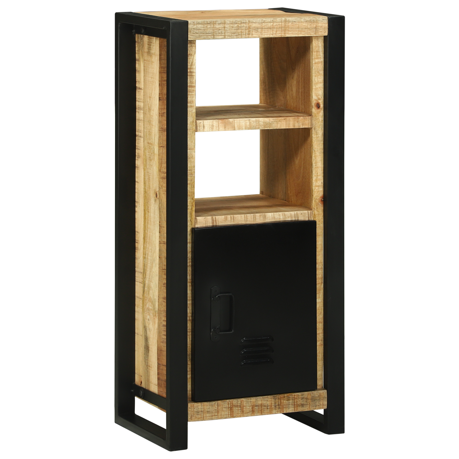 Armadio Da Bagno 40x30x90 Cm Legno Massello Di Mango Grezzo