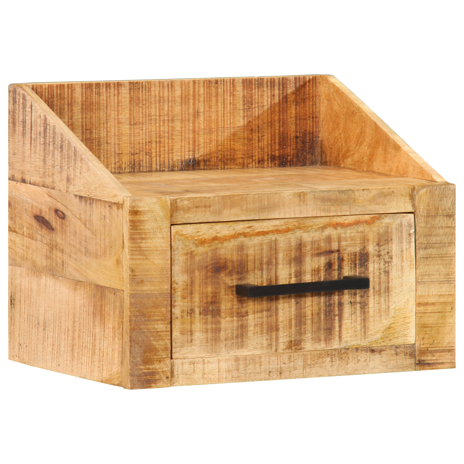Armadio Da Notte Con Cassetto Marrone 40 X 30 X 30 cm - Image 4