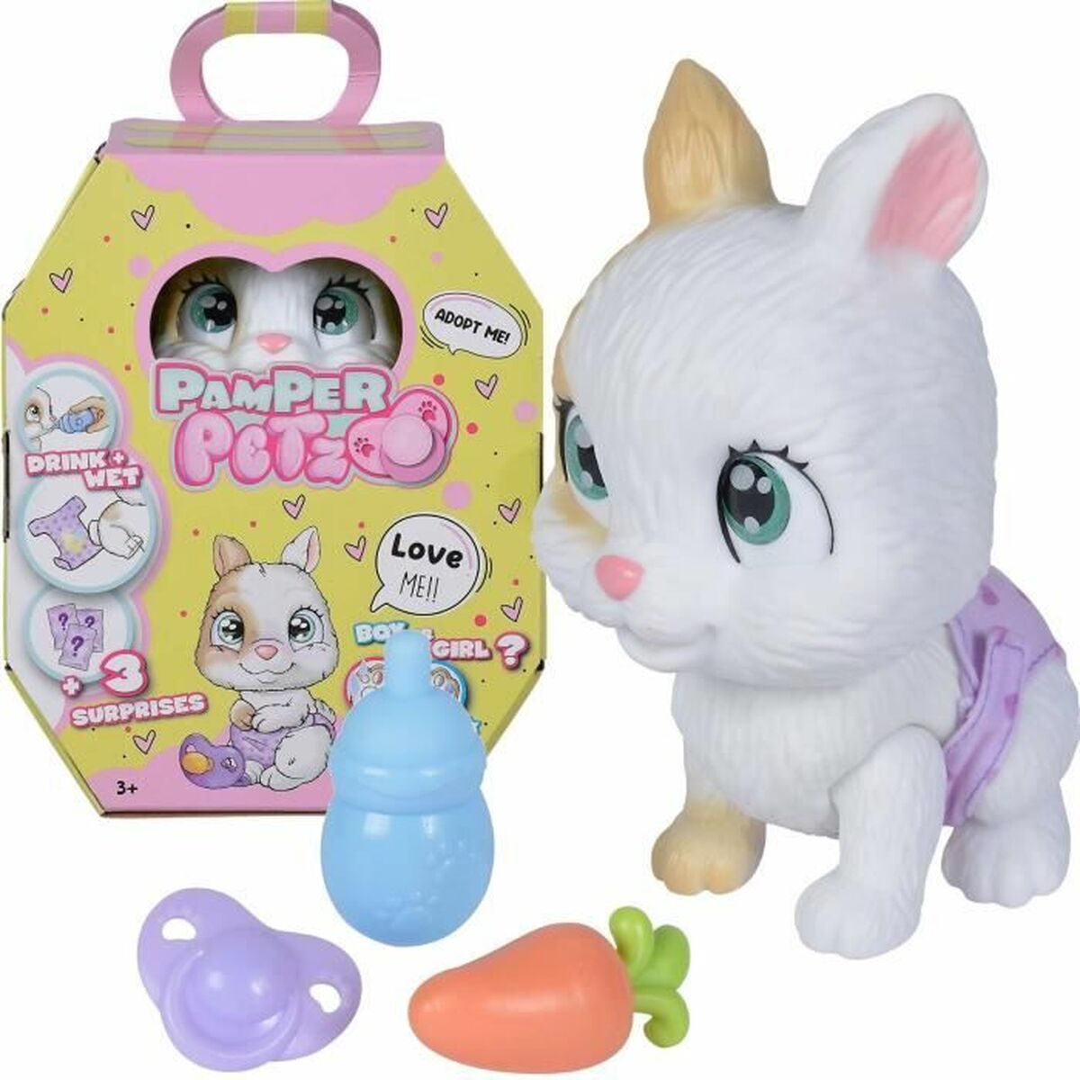 Bambolotto Bebè con Accessori Simba Pamper Petz