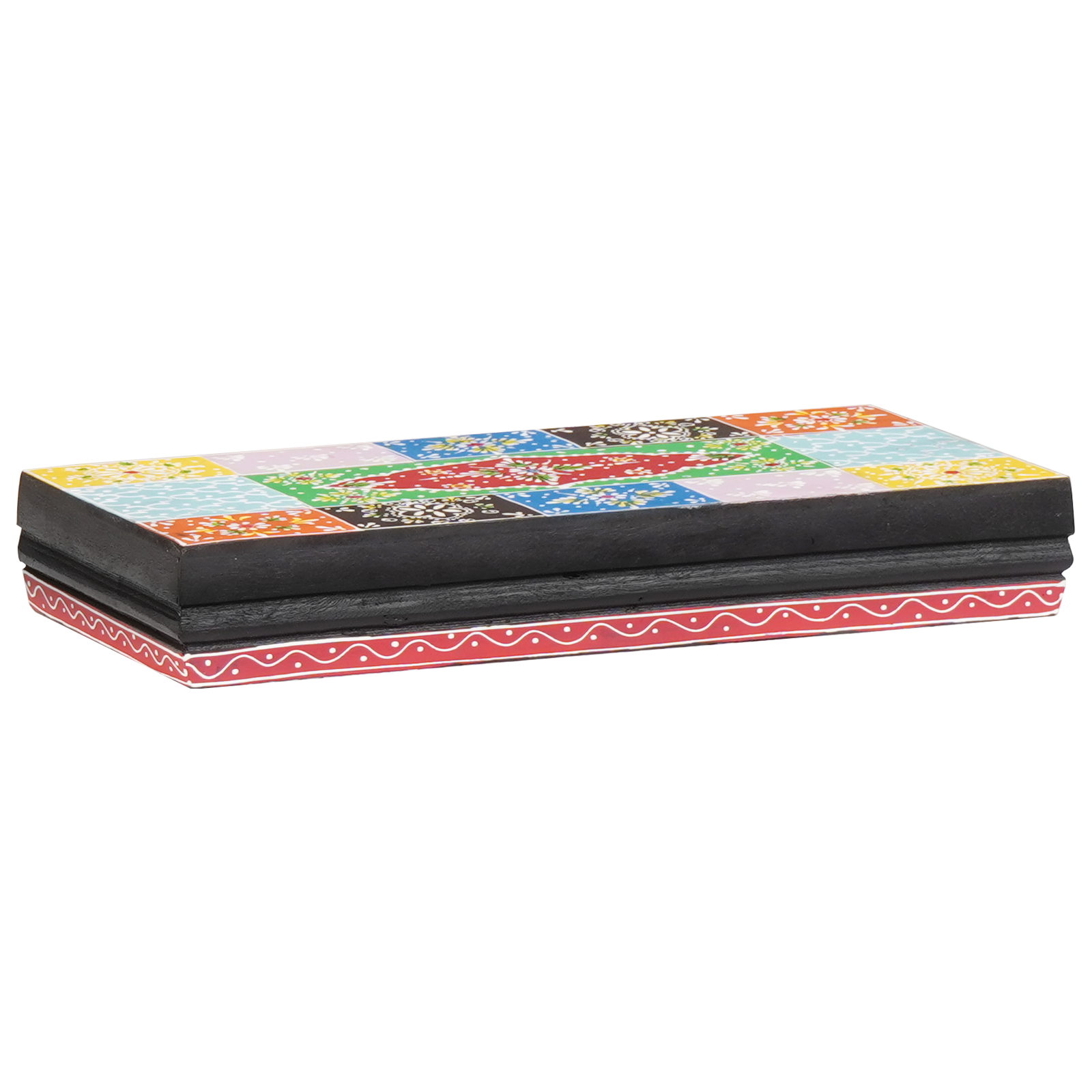 vidaXL Wandregale 2 Stück 40x20x6 cm Massivholz Mango