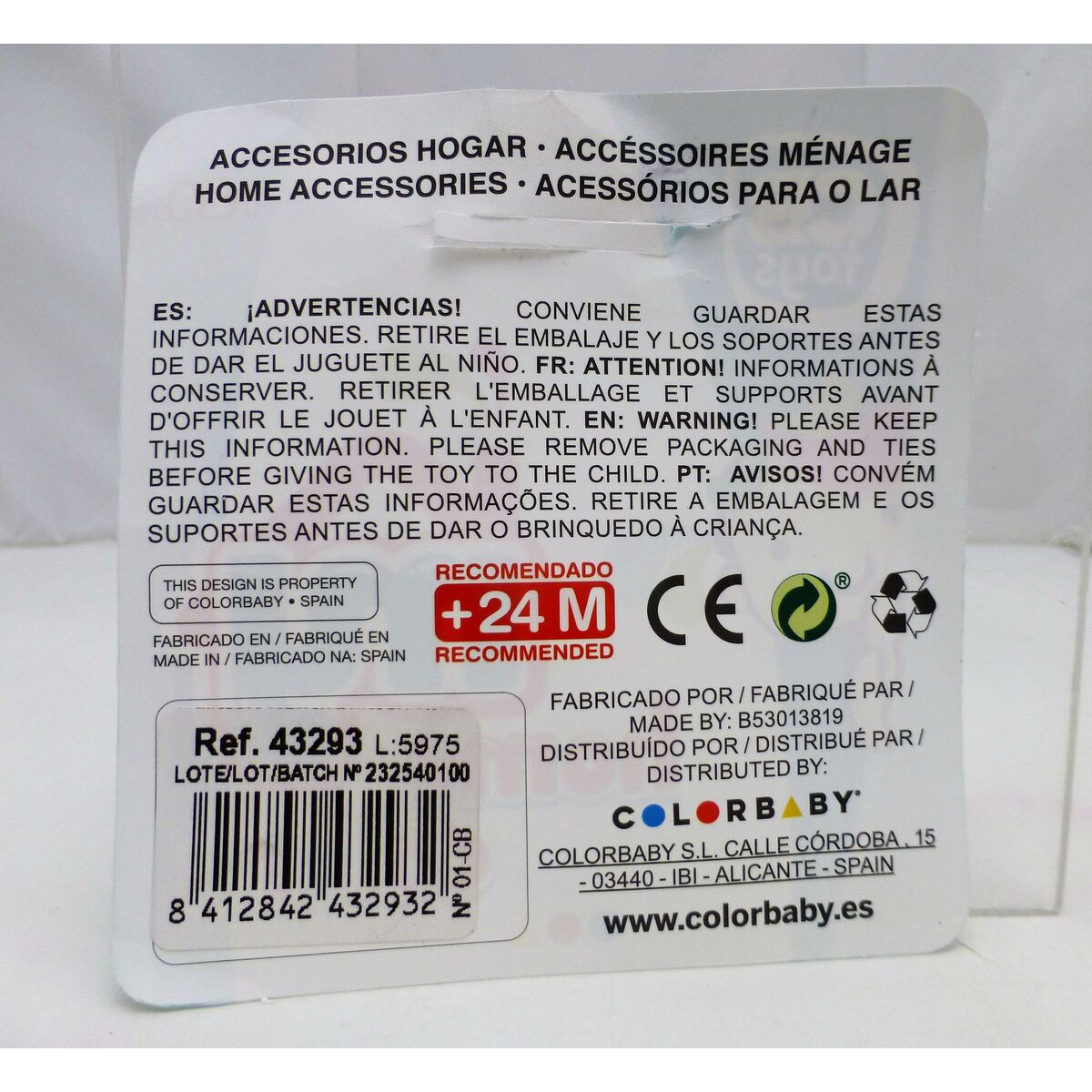 Set di Alimenti giocattolo Colorbaby 21 Pezzi (10 Unità) - Image 5