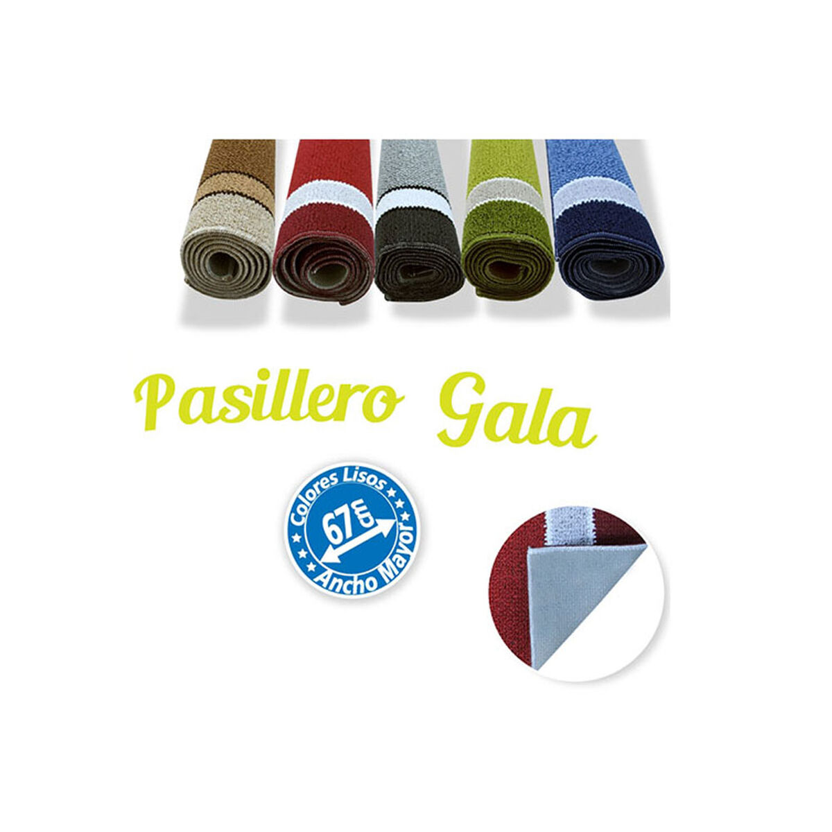 Zerbino Hidalgo Gala Colori assortiti Rotolo 150 x 67 cm pasillo