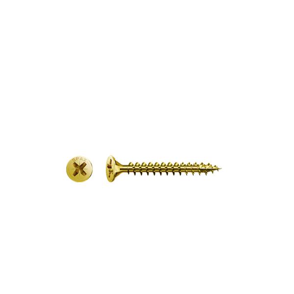 Scatola a viti SPAX Yellox Legno Testa piatta 50 Pezzi (3,5 x 40 mm)