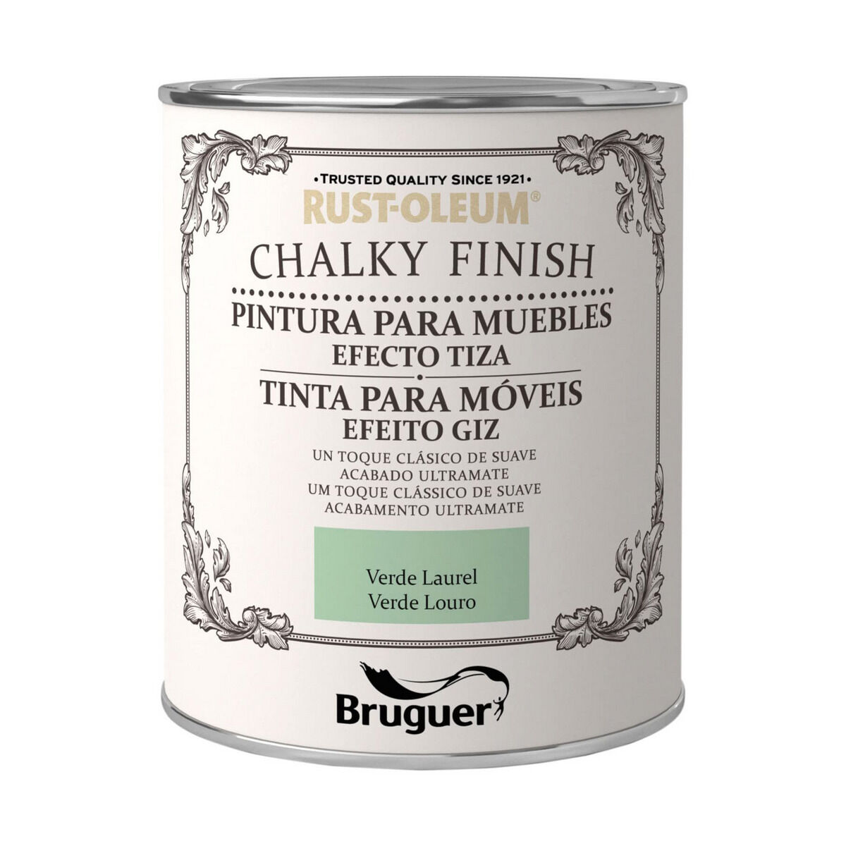 Pittura Bruguer Rust-oleum Chalky Finish 5397547 Mobili 750 ml Laurel