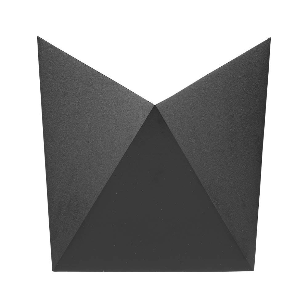 5w Led Wall Light Black Body Ip65 4000k