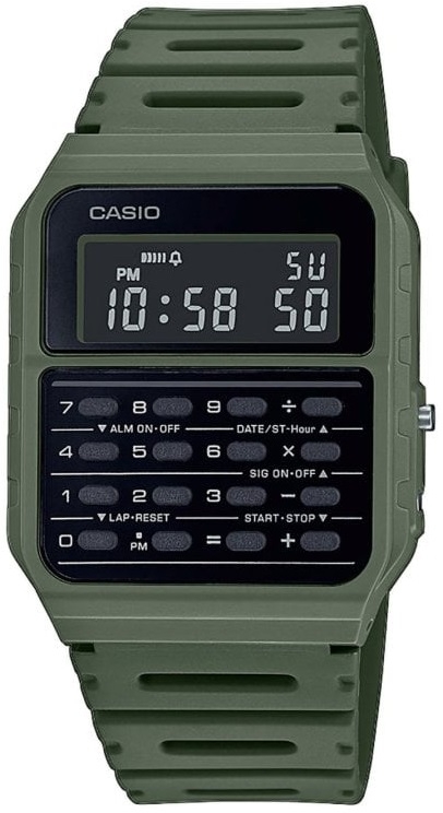 Casio Vintage Mod. Calculator Edgy Collection - Green