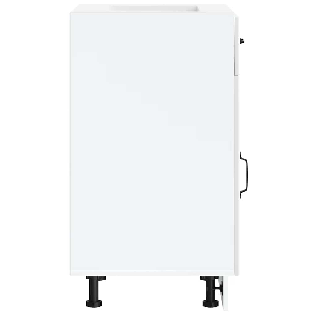 Base Da Cucina Lucca Bianco In Legno Multistrato - Image 6