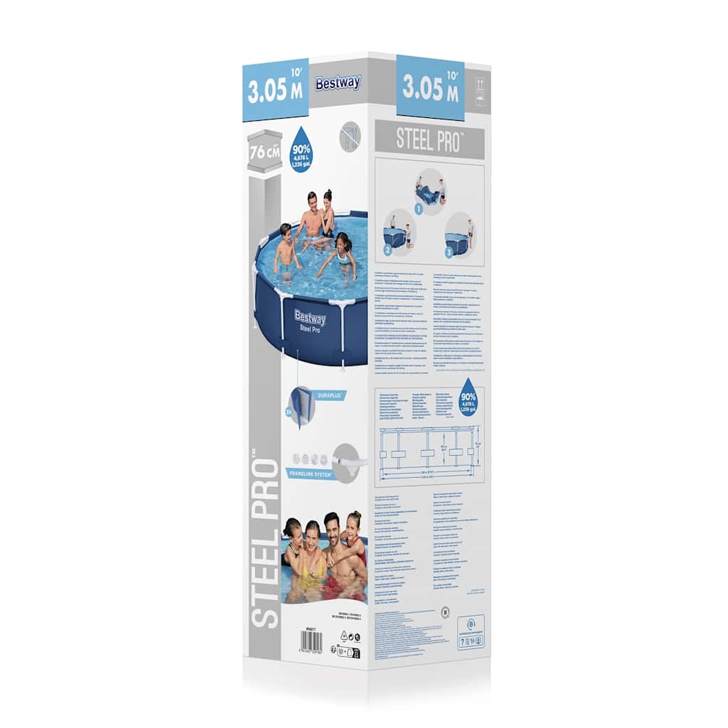 Bestway Piscina Steel Pro 305x76 cm - Image 5