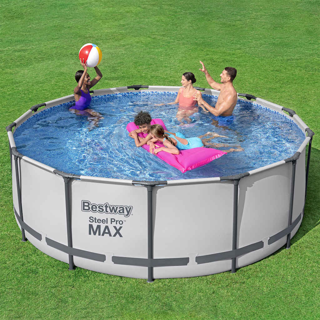 Bestway Steel Pro Max Set Piscina Rotonda 396x122 cm
