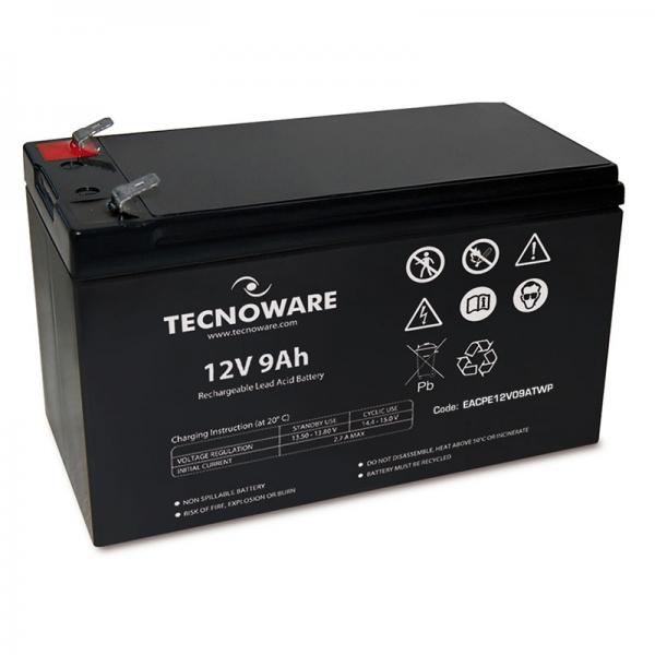 Tecnoware Power Battery 12v 9ah Faston 6,3 mm