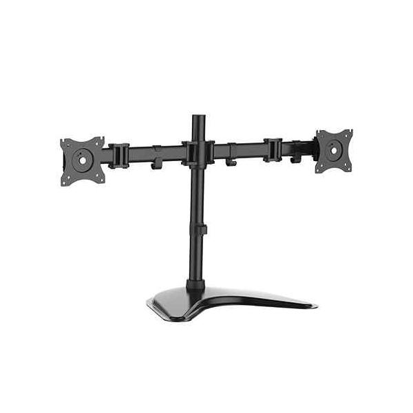 Link Braccio Supporto Da Tavolo Con Base Per 2 Monitor 13-27