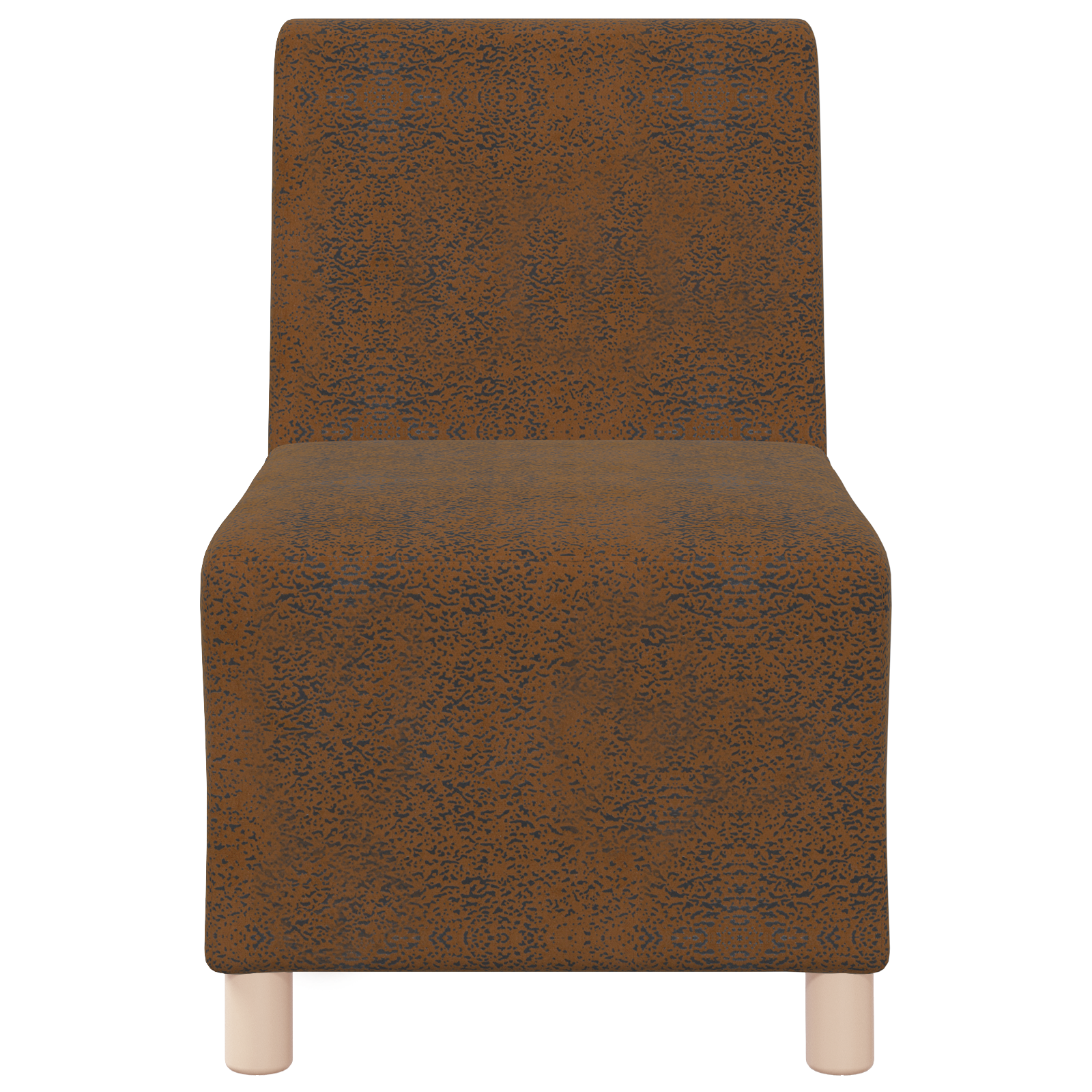 Unità Di Divano Modulare Senza Braccioli 2 Pcs Marrone - Image 5