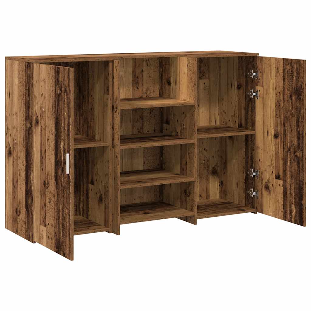 Banco Reception Legno Antico 155x50x103,5 Cm Legno Multistrato - Image 6