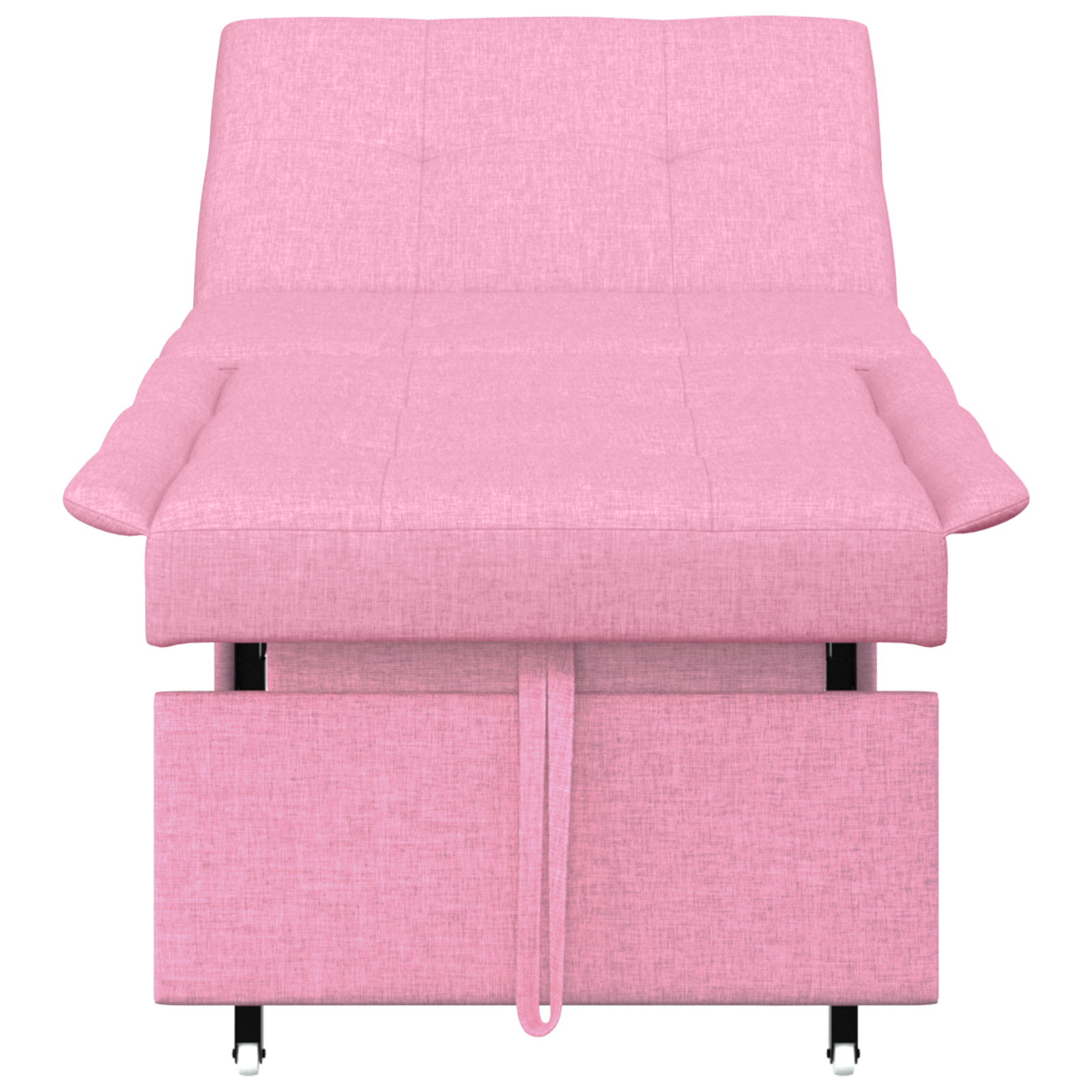 Divano Letto Rosa 194 X 67 X 37 Cm Tessuto - Image 5