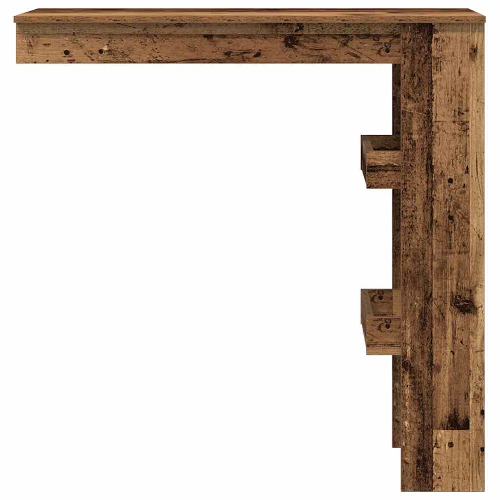 Bancone Da Muro Legno Antico 102x45x103,5cm Legno Multistrato - Image 4