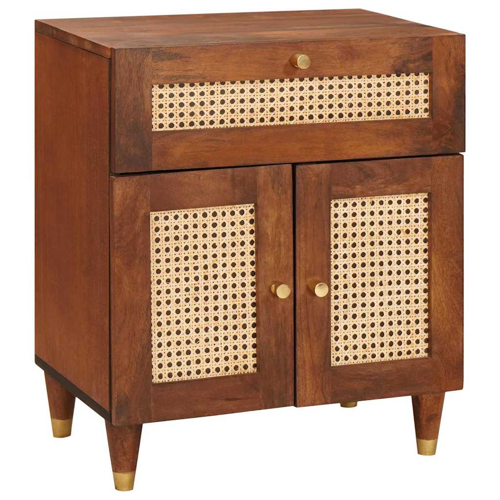 Comodini Con Cassetto Marrone 50 X 33 X 60 cm