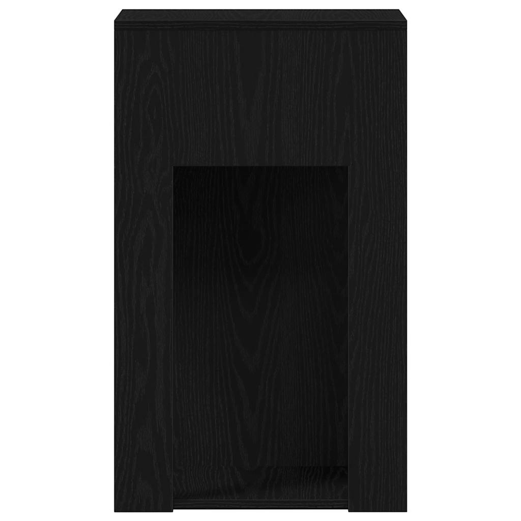 Supporto A Torre Per Computer Con Cassetto Nero 30x44x74 cm - Image 6
