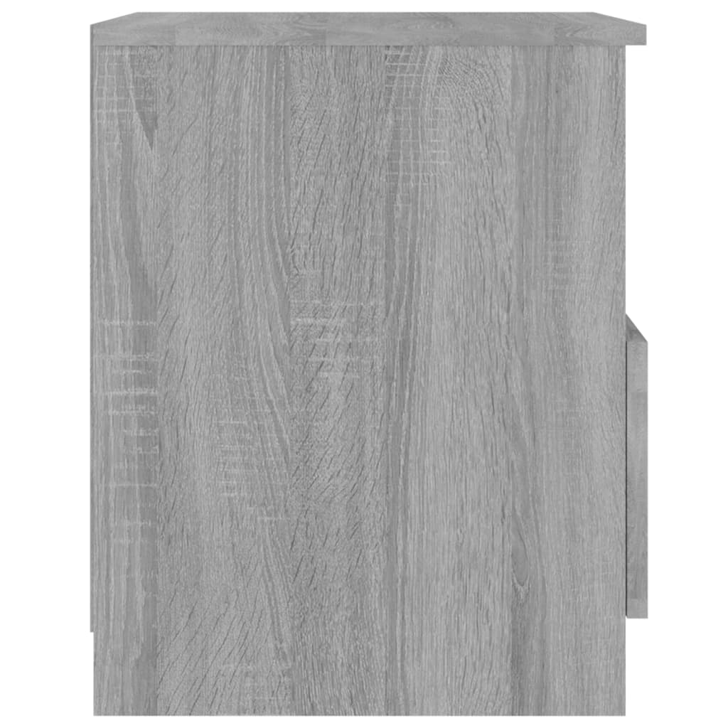 Comodini 2 Pz Grigio Sonoma 40x40x50 Cm In Legno Multistrato - Image 5