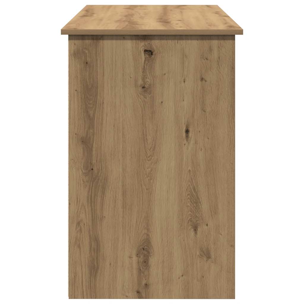 Scrivania Rovere Artigianale 102x50x75 Cm In Legno Multistrato - Image 6